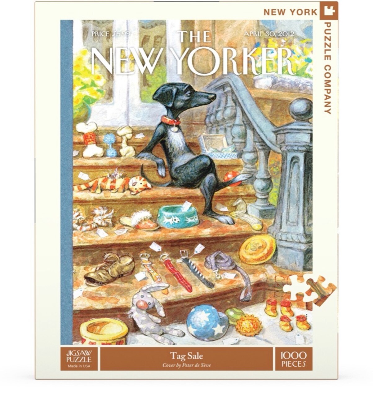 New York Puzzle Company Tag Sale 1000 Piece Piece Jigsaw Puzzle
